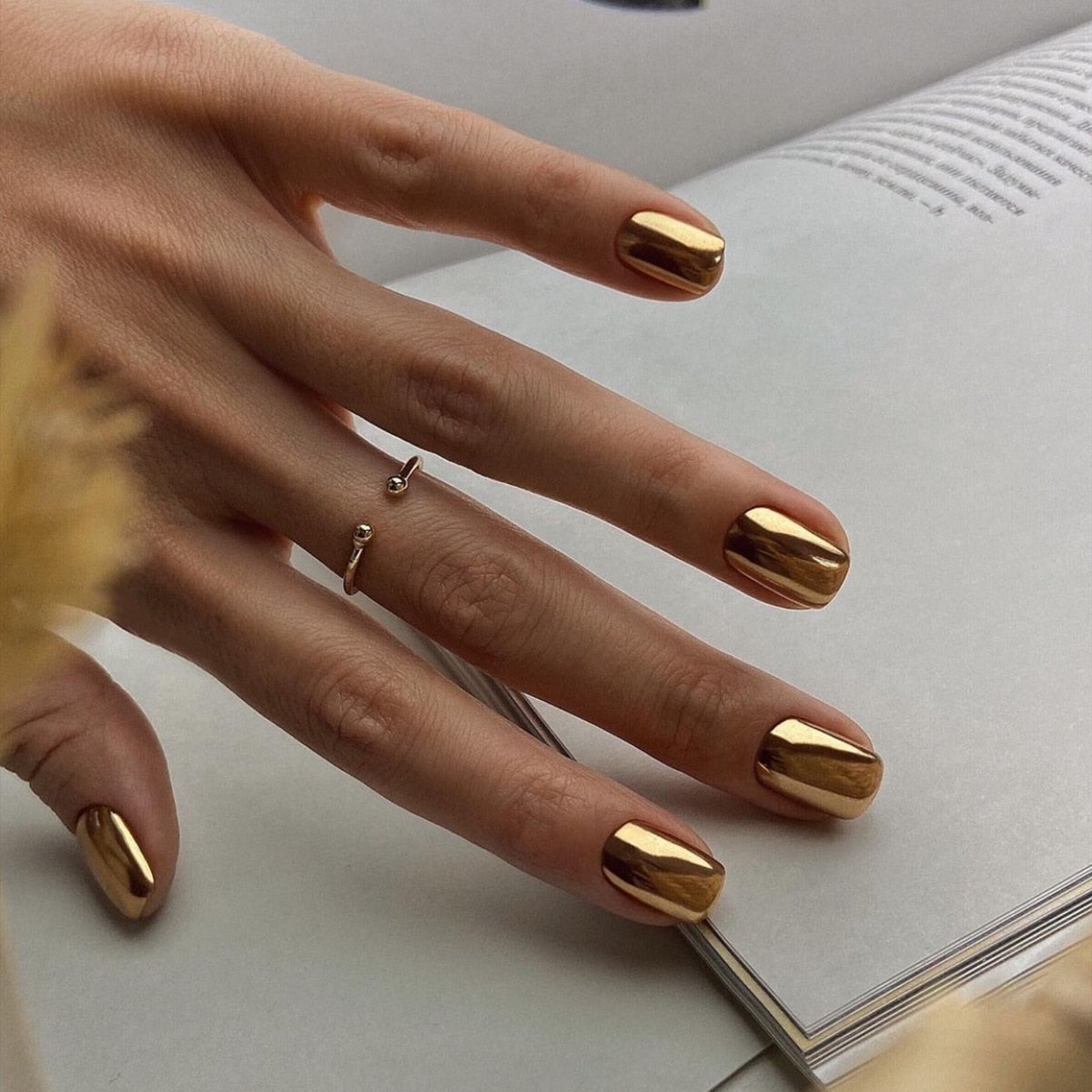24pcs Silver glitter artificial fake nails with glue sweet cool y2k false nails with designs removeable french press on nails