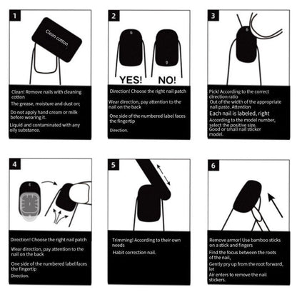Cute Kawaii Korean Wearable Artificial Nails Handmade French False Tips Short Oval Cover Manicuree Decoration Press On Nails