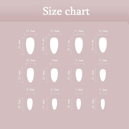 Sweet Cool Silver Stars Rhinestone Wearable Almond Shape Fake Nails Y2K Finished False Nails Press on Nails with Glue Wholesale